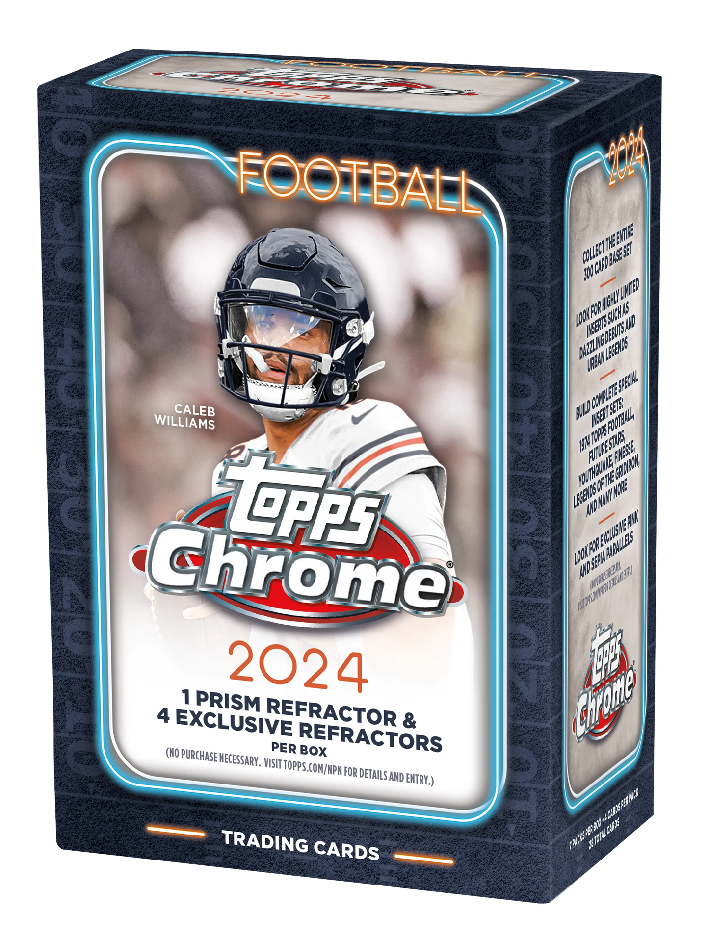 2024 Topps Chrome NFL Football Value Blaster Box