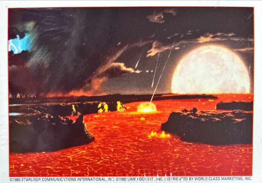 Space Art Fantastic Complete 55 Card Basic Set