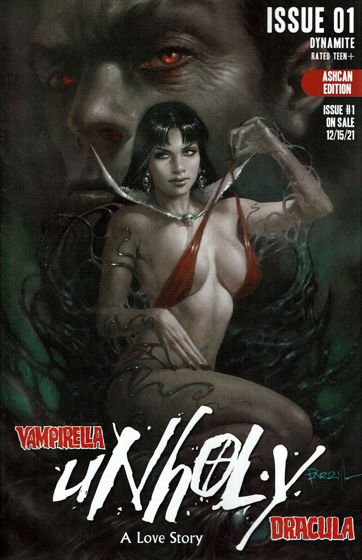 Vampirella Dracula Unholy: A Love Story Ashcan #1, Dynamite, 2021