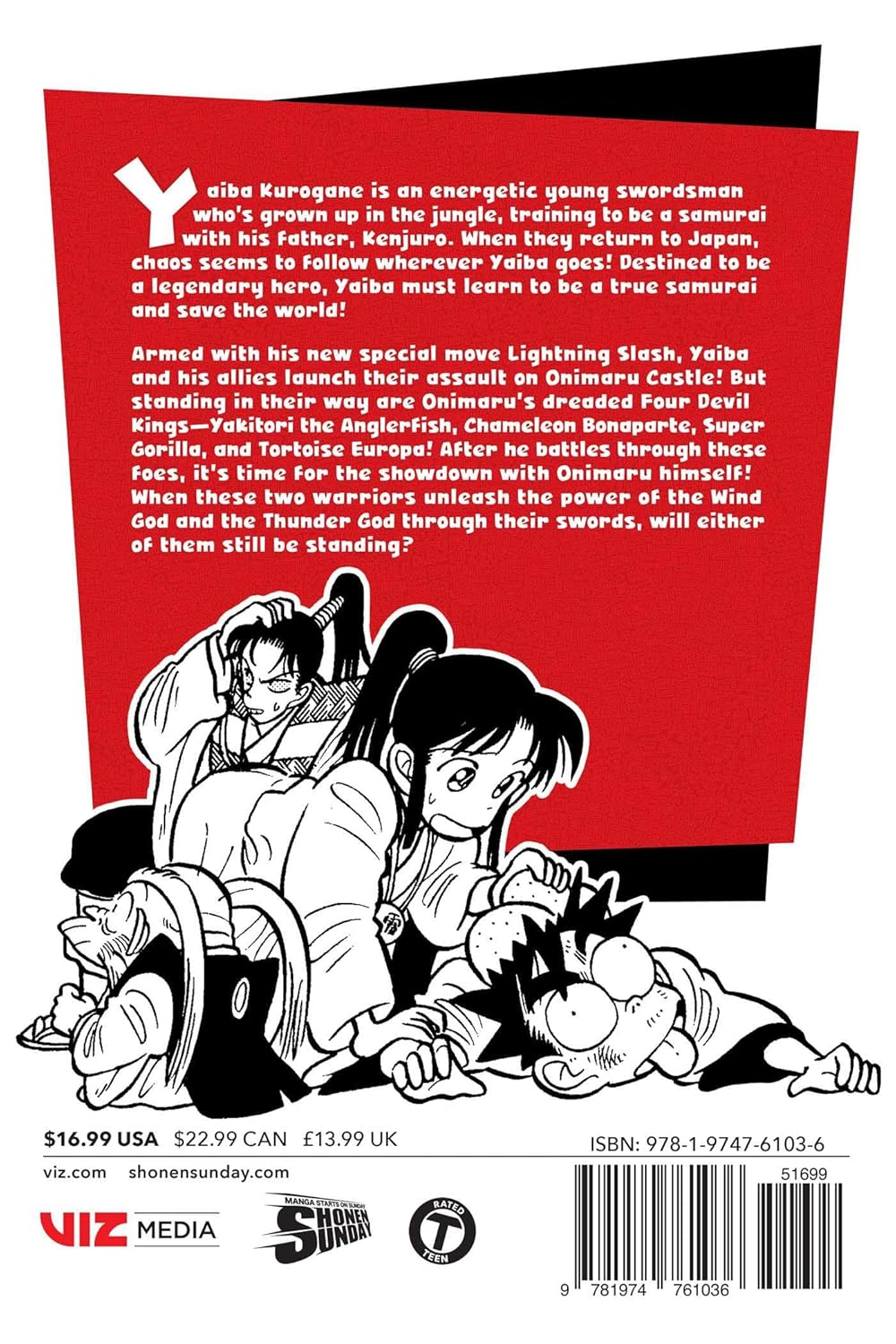 Yaiba Samurai Legend Graphic Novel Volume 03