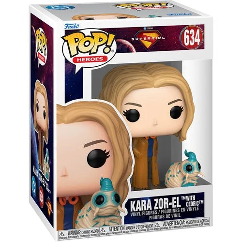 Funko Pop Heroes 634 Supergirl Kara Zor-El with Cedric