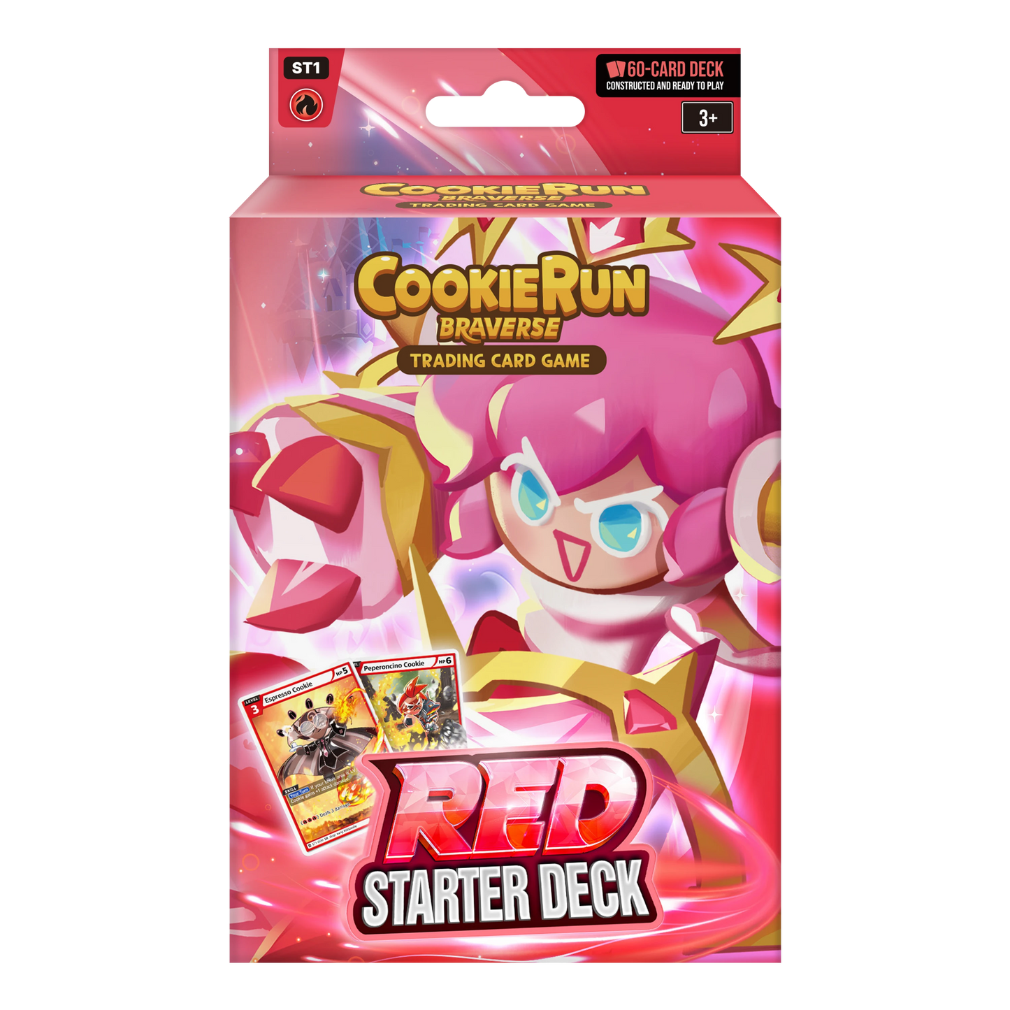 Cookie Run: Braverse Card Game - Starter Deck: Red