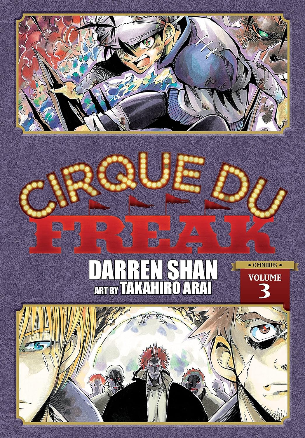 Cirque Du Freak Manga Omnibus Graphic Novel Volume 03 Darren Shan