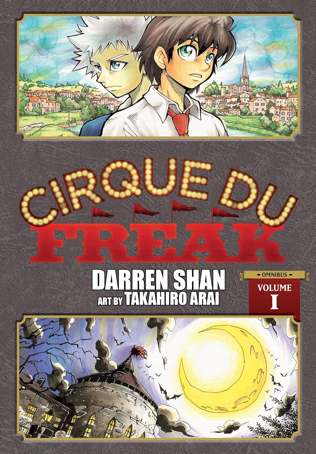 Cirque Du Freak Manga Omnibus Graphic Novel Volume 01 Darren Shan