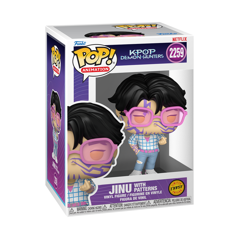 Funko Pop Animation 2259 KPop Demon Hunters Jinu (Chase Variant)