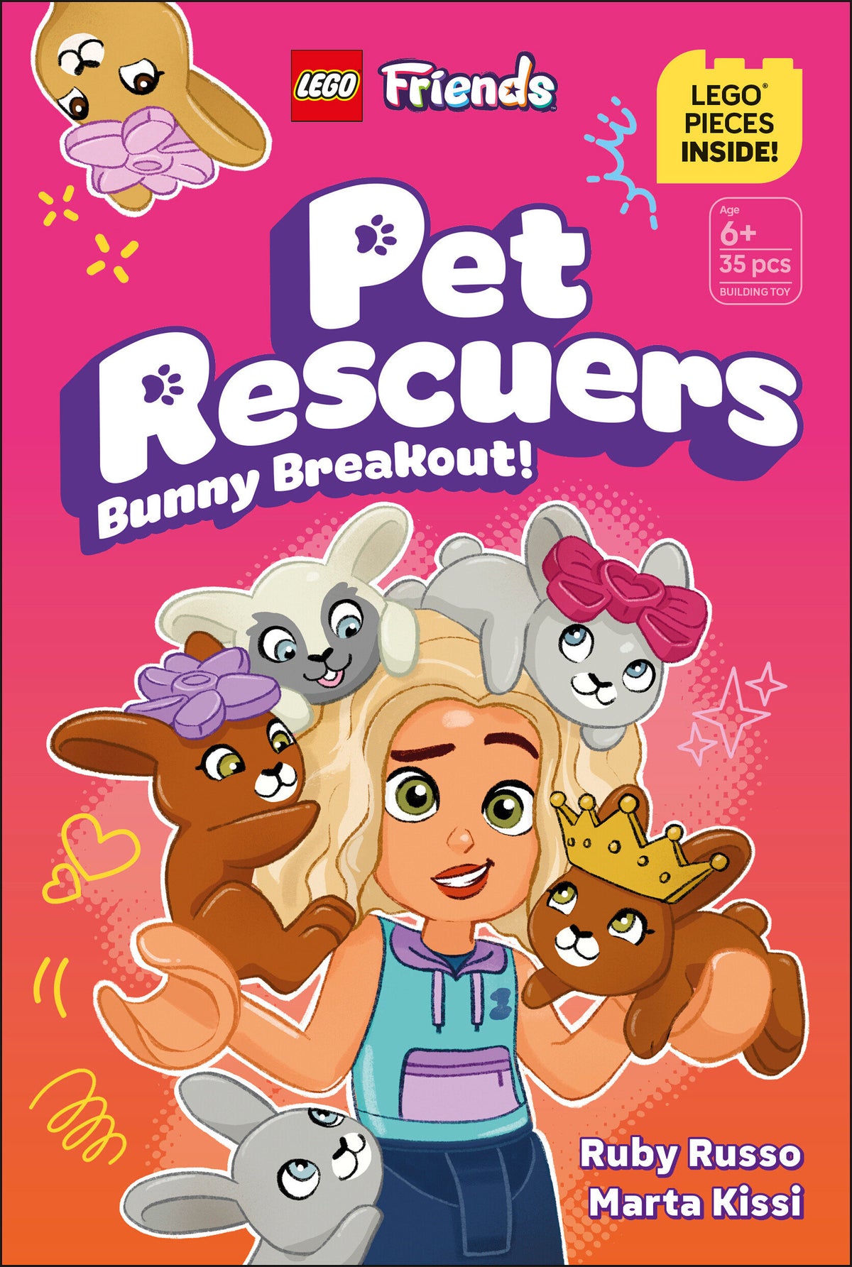Lego Friends Pet Rescuers Bunny Breakout! Hardcover