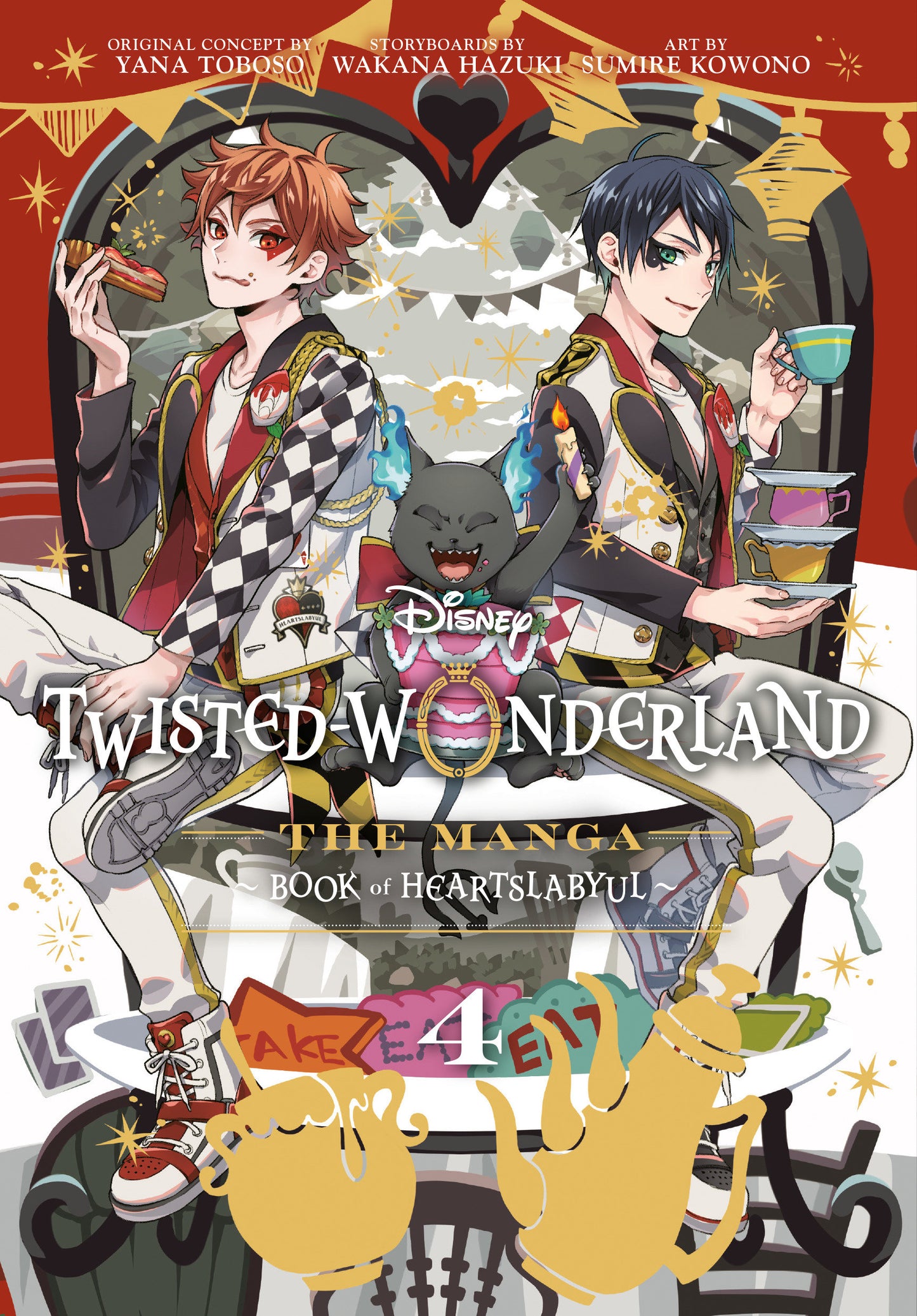 Twisted Wonderland: Book Of Heartslabyul (The Manga), Volume. 4