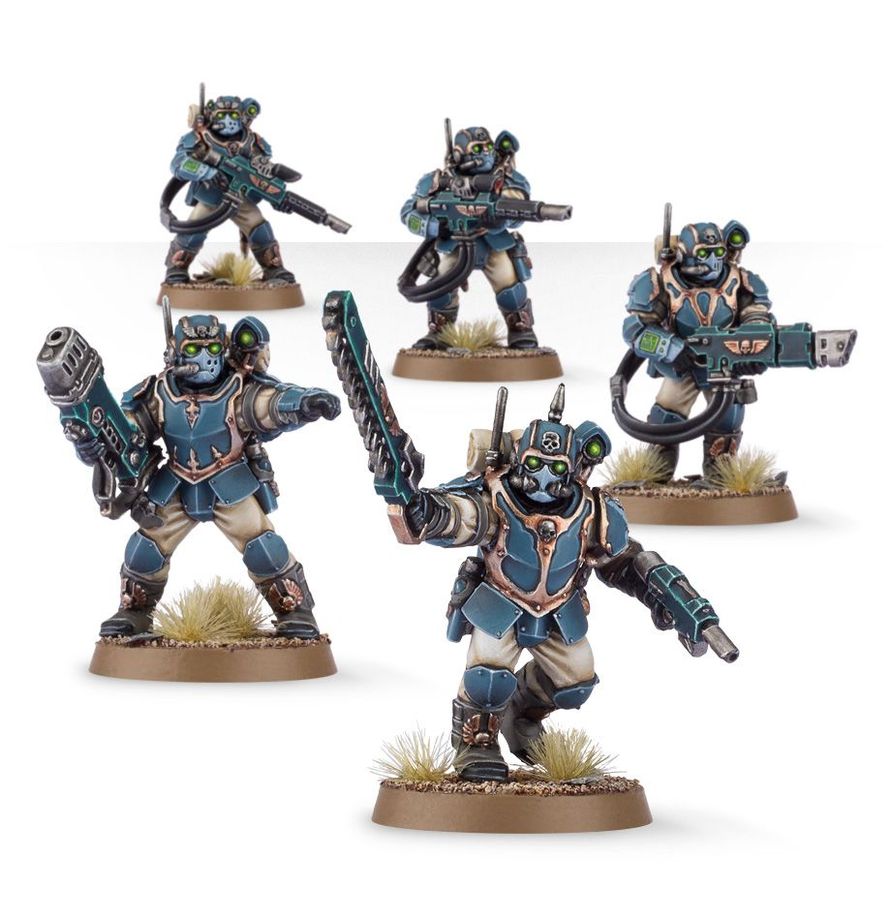 Warhammer 40k: Astra Militarum - Tempestus Scions