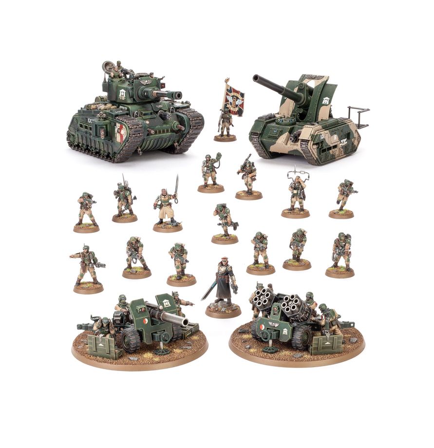 Warhammer 40k: Astra Militarum Platoon - Astra Militarum Battleforce