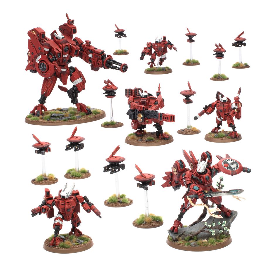 Warhammer 40k: Farsight Cadre - T'au Empire Battleforce