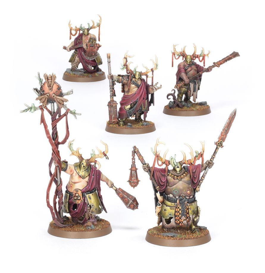 Warhammer Age of Sigmar: Maggotkin of Nurgle - Putrid Blightkings