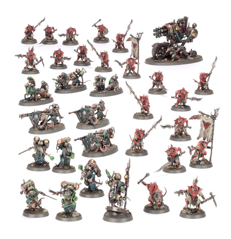 Warhammer AoS: Skyre Warpswarm - Skaven Battleforce
