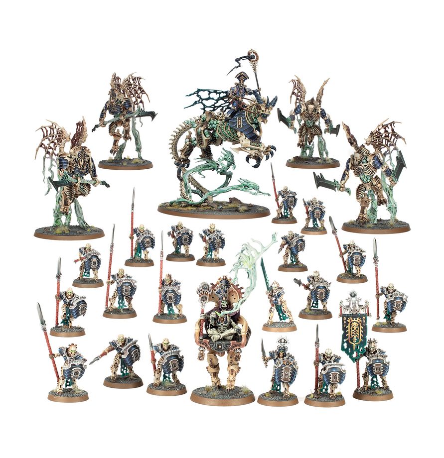 Warhammer Age of Sigmar Battleforce: Ossiarch Bonereapers - Null Myriad Phalanx