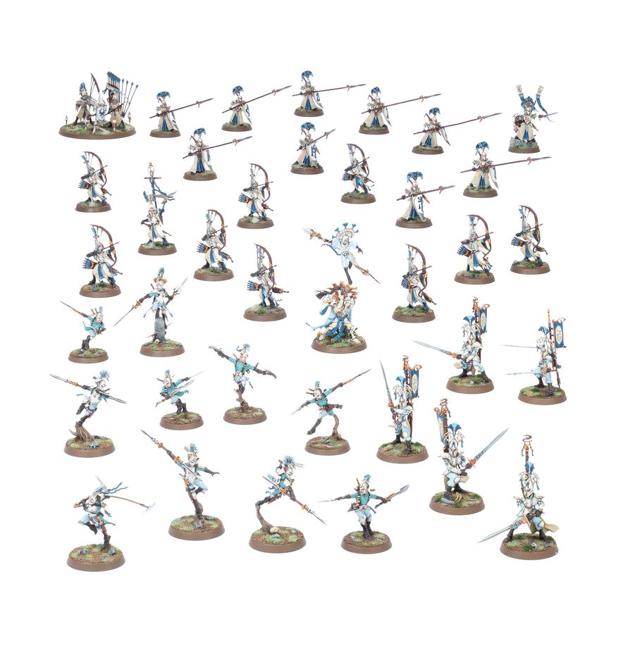 Warhammer AoS: Iliathan Warhost - Lumineth Realm-Lord Battleforce