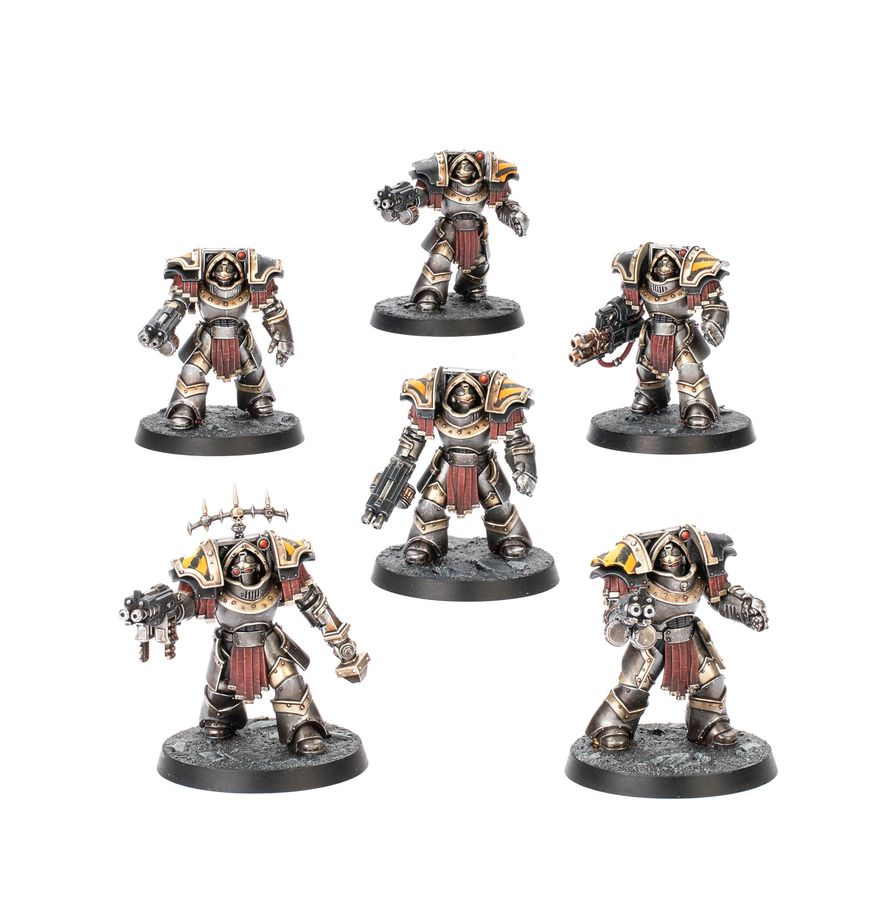 Warhammer The Horus Heresy: Legiones Astartes - Cataphractii Terminators with Combi-Bolters and Power Fists