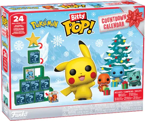 Funko Bitty Pop Pokemon Countdown Calendar 2026