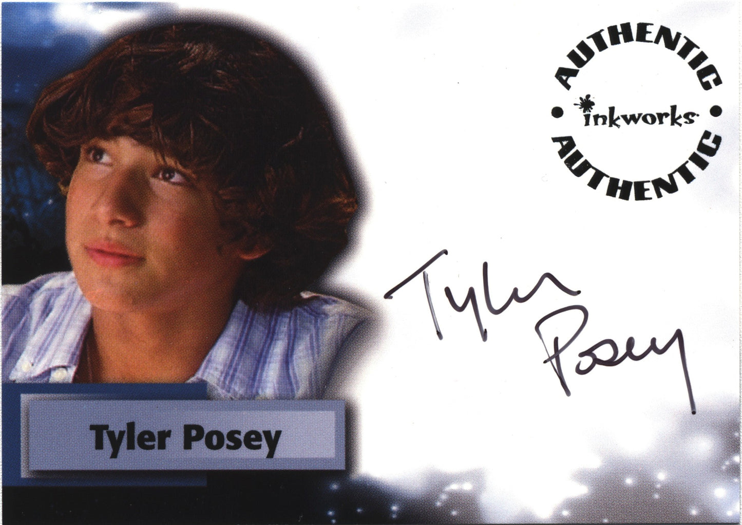 Smallville Season 6 A54 Tyler Posey Autograph Card