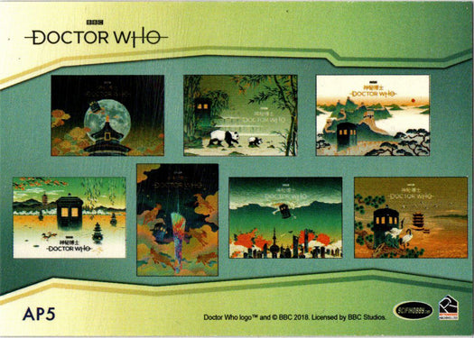 2022 Doctor Who Series 11 & 12 Asia Paintbrush UK Poster Card AP5 Hangzou
