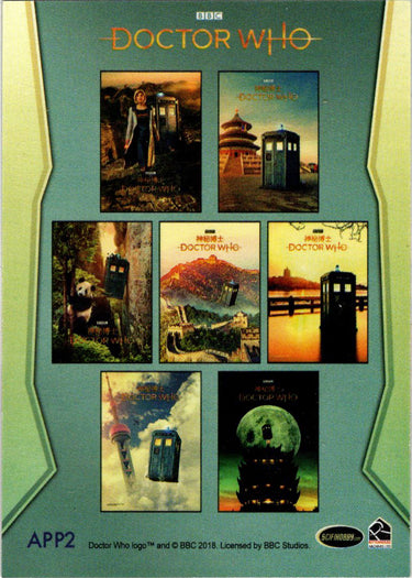2022 Doctor Who Series 11 & 12 Asia Posters Card APP2 Beijing