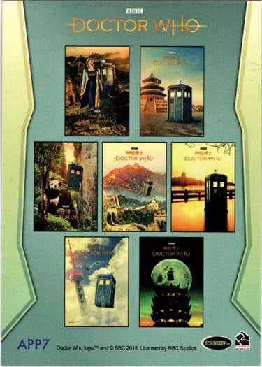 2022 Doctor Who Series 11 & 12 Asia Posters Card APP7 Wuhan