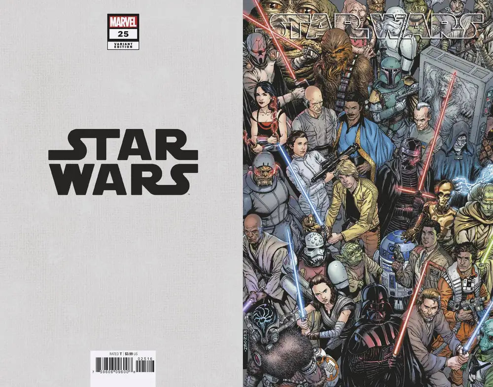 Star Wars #25 1:25 Variant CGC 9.8 Signed by NcNiven and Soule