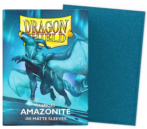 Dragon Shield Matte Sleeve - Amazonite 100ct