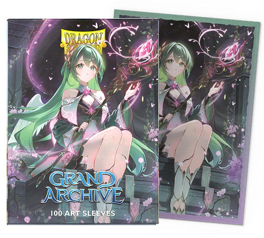 Dragon Shield (100 ct.) Matte Dual Art Sleeves: "Grand Archive - Ariel"