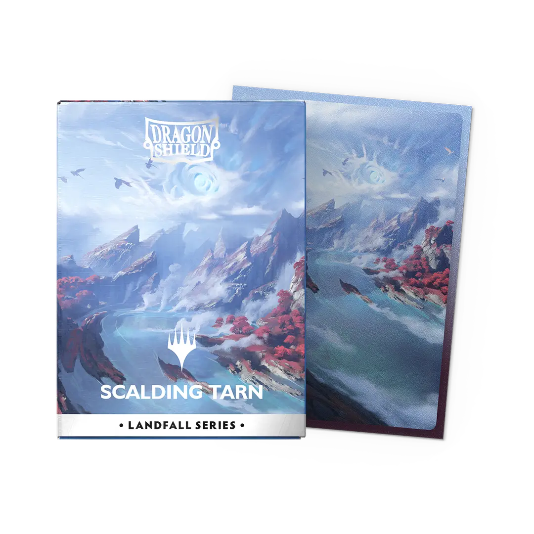 Dragon Shield 'Landfall Series' - Scalding Tarn - Matte Dual Art Sleeves 100ct