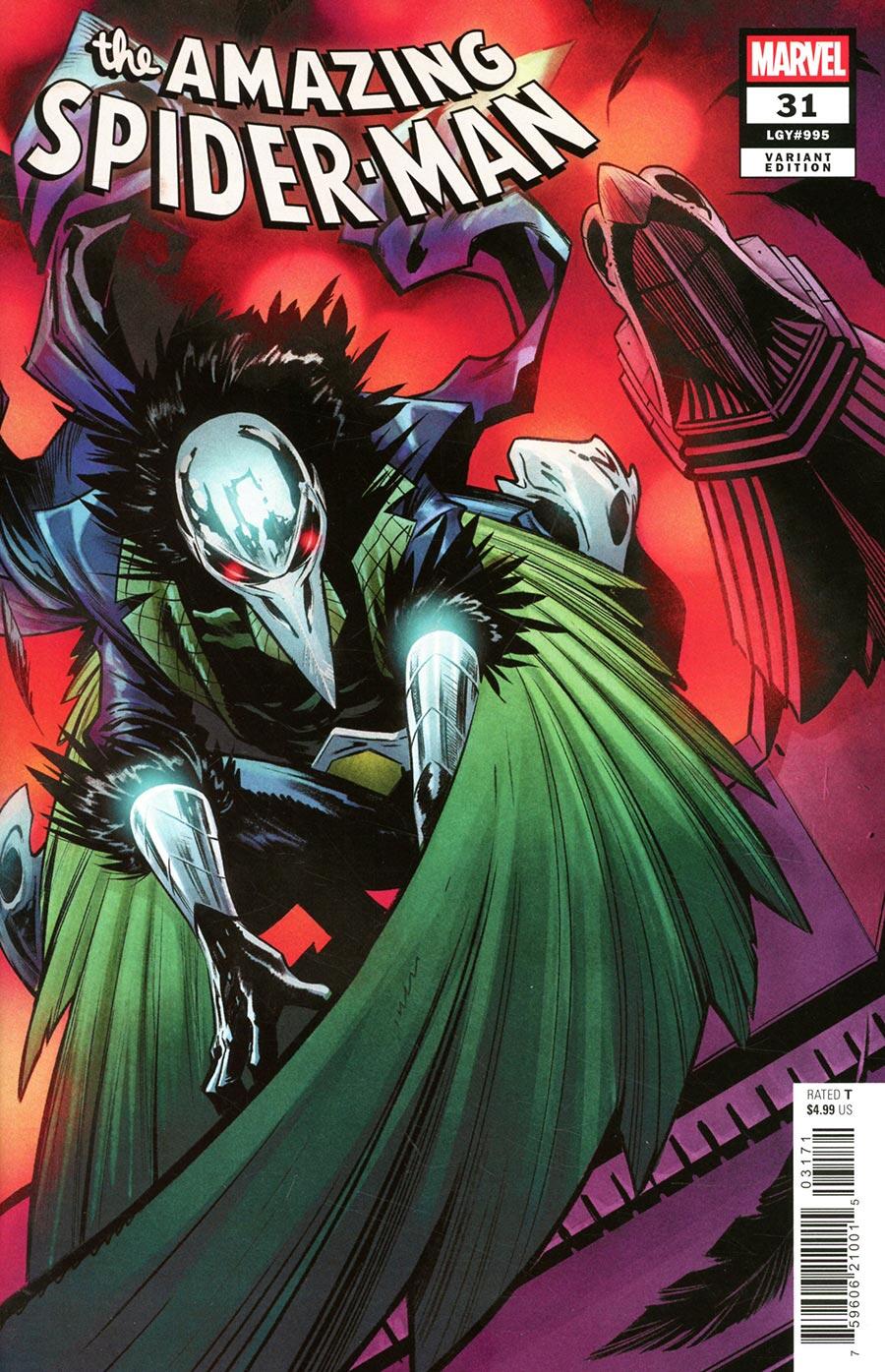 Amazing Spider-Man #31 Francesco Manna New Vulture Variant