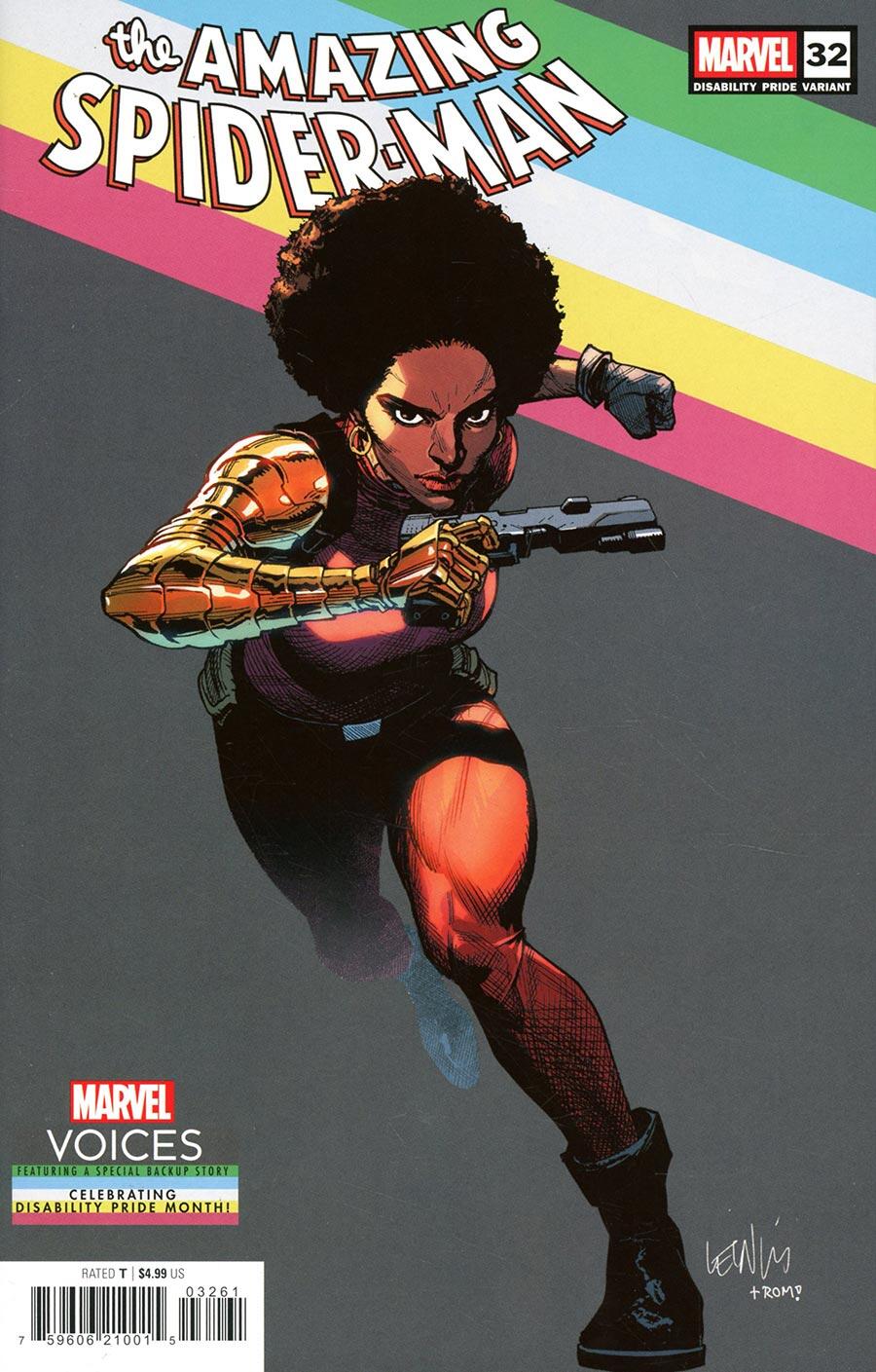 Amazing Spider-Man #32 Leinil Yu Disability Pride Variant