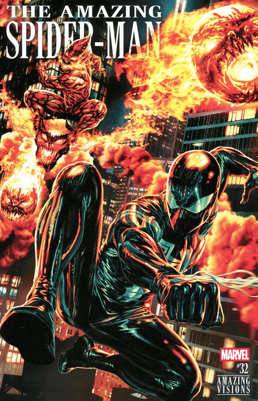Amazing Spider-Man #32 Lee Bermejo Amazing Visions Variant