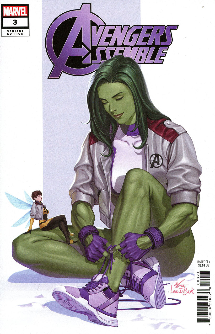 Avengers Assemble #3 Inhyuk Lee Avengers Jacket Variant