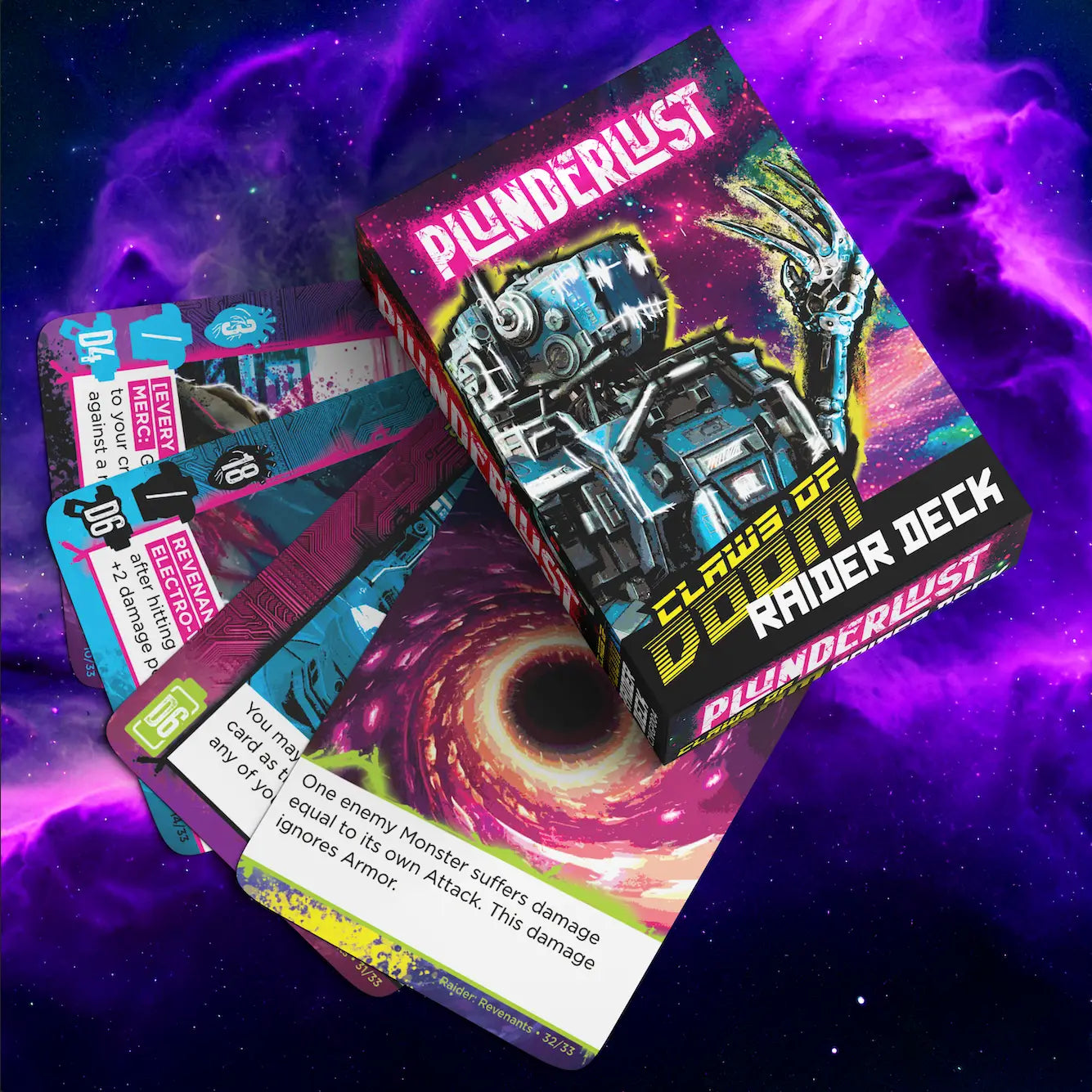 Plunderlust Card Game: Claws of Doom Deck