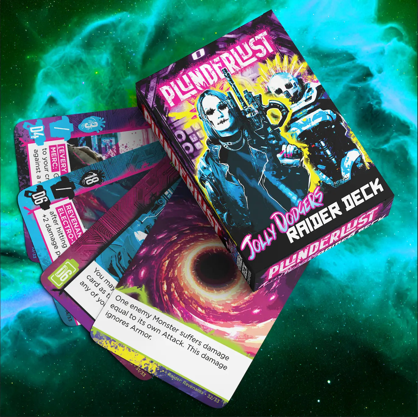 Plunderlust Card Game: Jolly Dodgers Deck