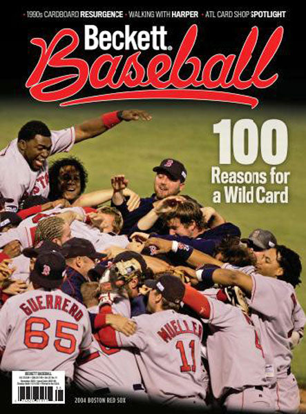 Beckett Baseball Card Monthly November 2025 Boston Red Sox