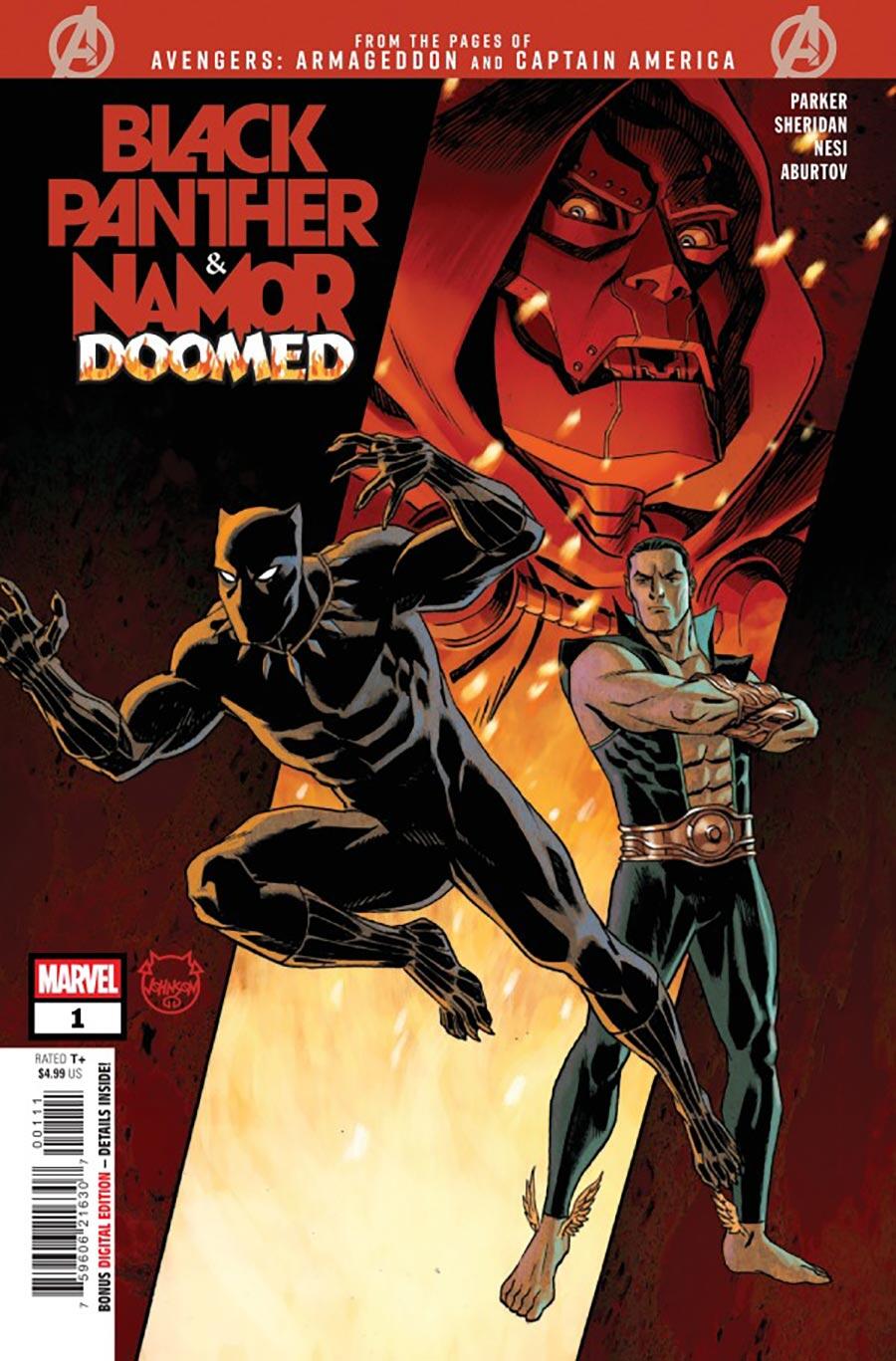 Black Panther/Namor: Doomed #1