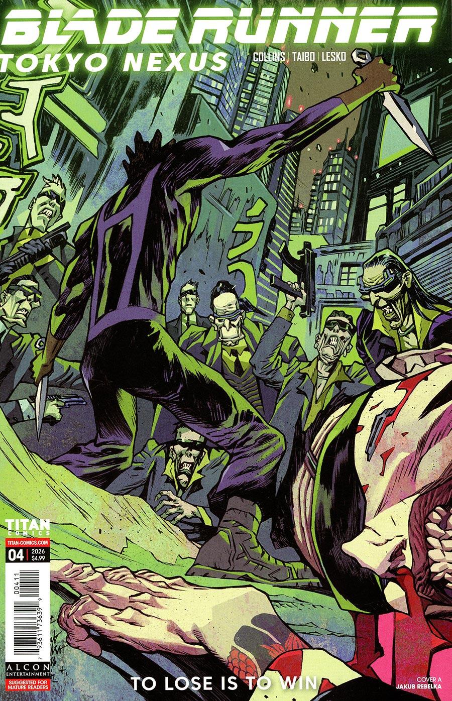 Blade Runner Tokyo Nexus To Lose Is To Win #4 (Of 4) Cover A Jakub Rebelka
