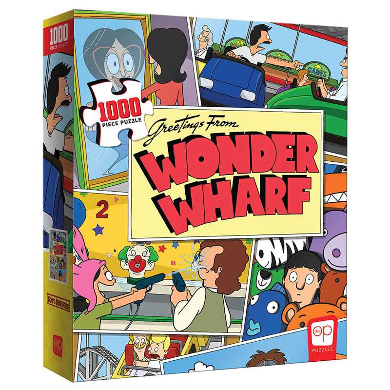Bob's Burgers “Greetings from Wonder Wharf” 1,000 Piece Puzzle