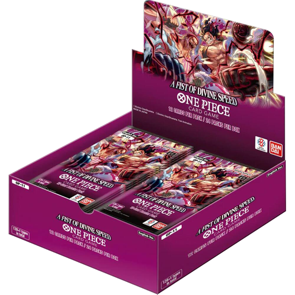 One Piece Card Game A Fist of Divine Speed (OP-11) Booster Box