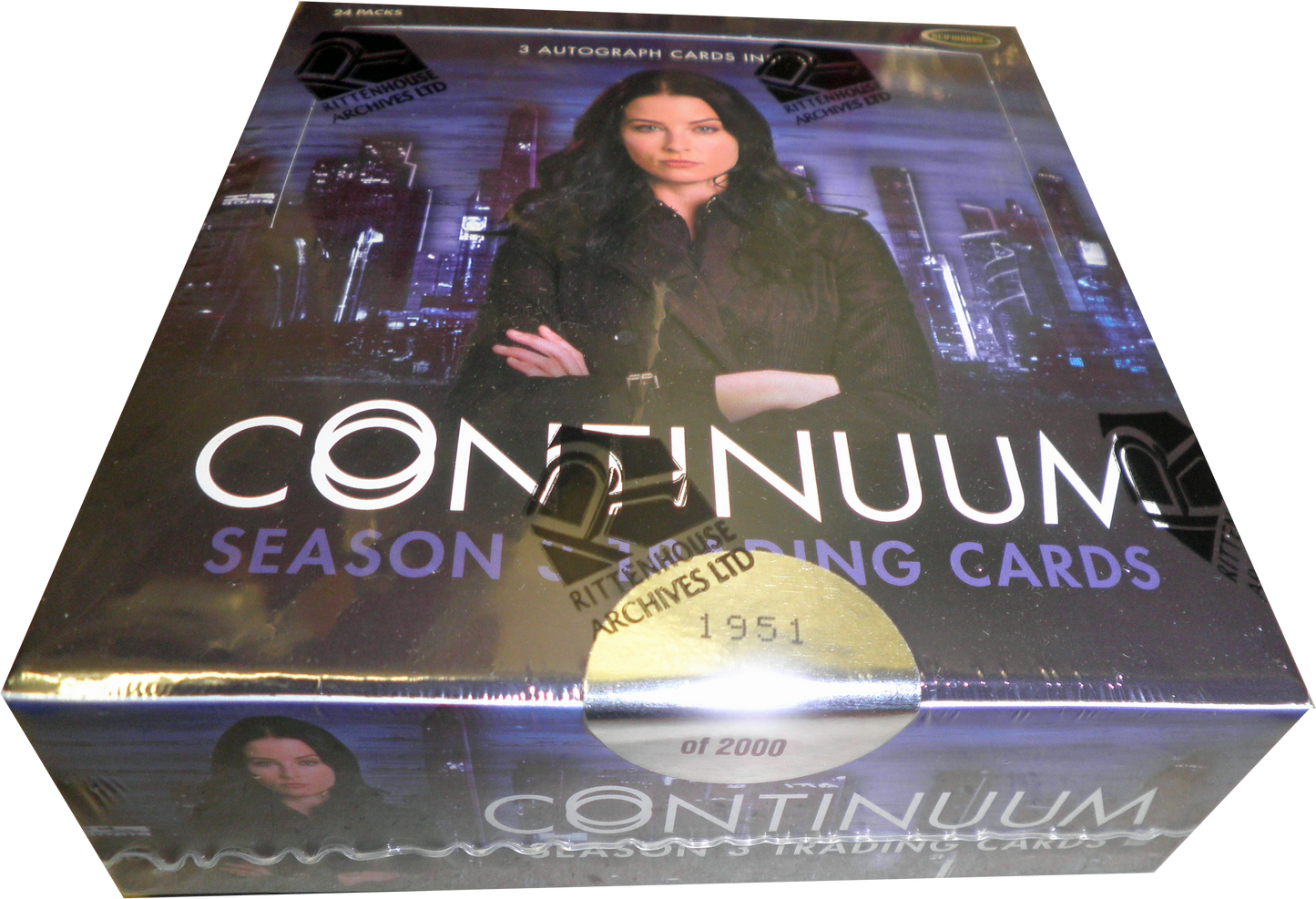 2015 Rittenhouse Continuum Season 3 Factory Sealed Box