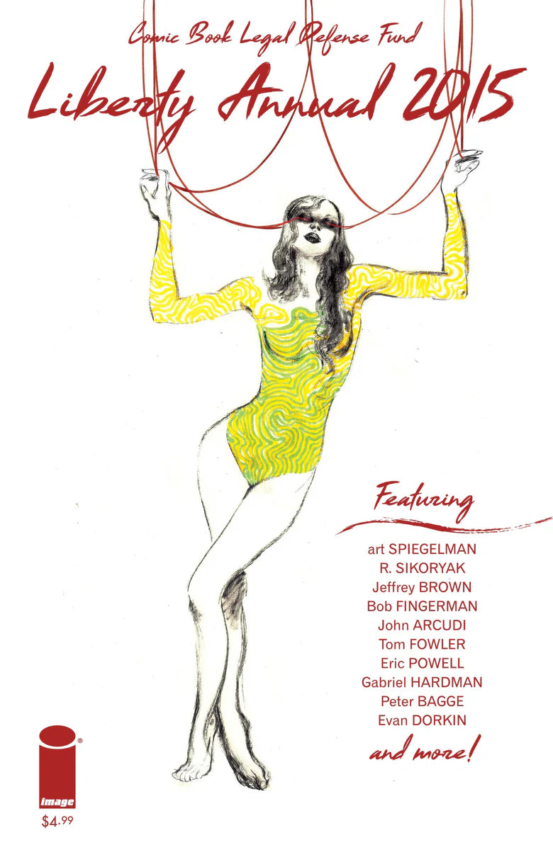 CBLDF LIBERTY ANNUAL 2015 #0 CVR C DEL REY (MR)