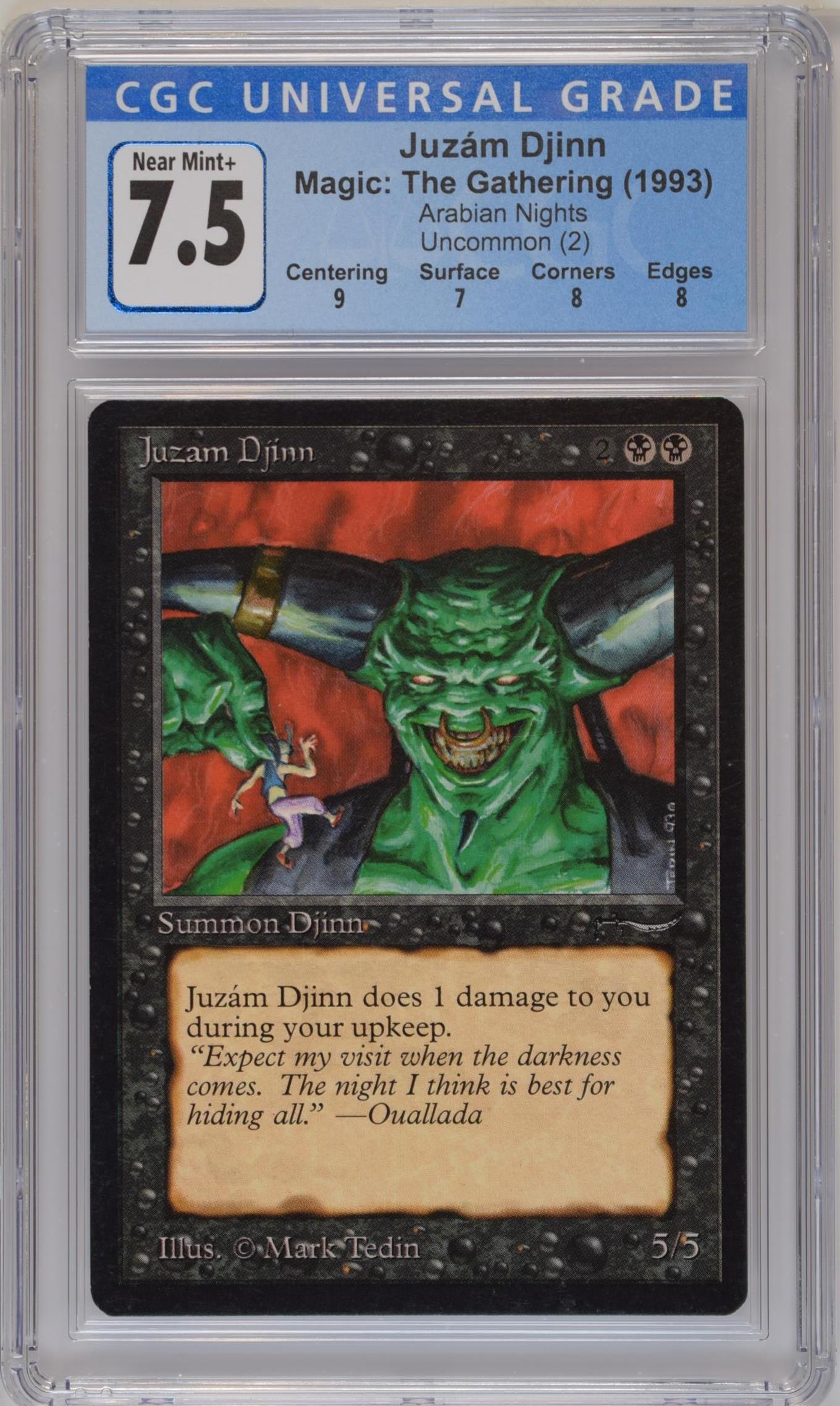mtg djinn cards Mahamoti (It cant be blocked as long as defending player controls a Forest.) Mtg Djinn 5/5 Token for