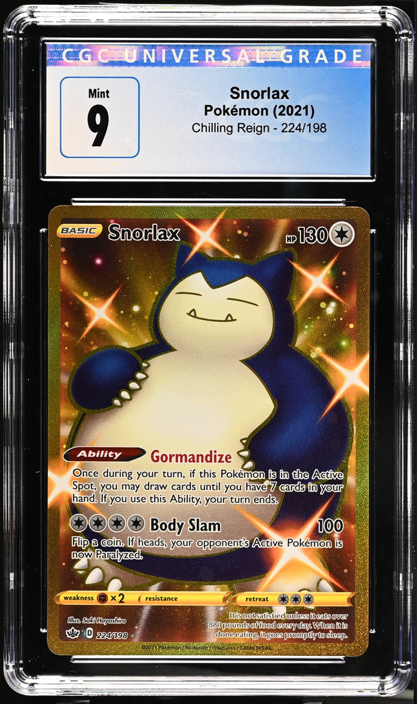 Snorlax secret orders gold