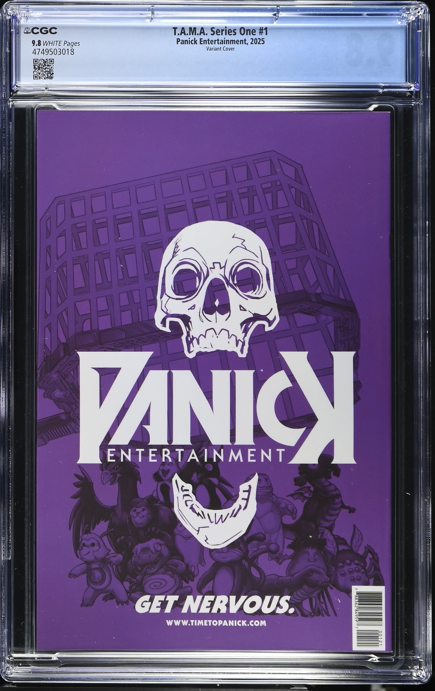 T.A.M.A. #1 Cover B Tony Fleecs Video Game Homage (1:10) CGC 9.8
