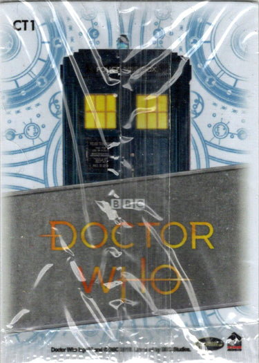 2022 Doctor Who Series 11 & 12 Case Topper Card CT1 3-D TARDIS