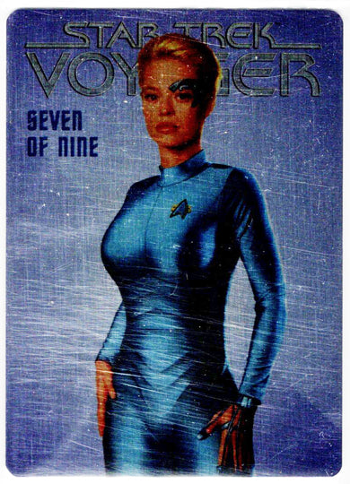 2021 Women of Star Trek Case Topper Card CT2 Seven of Nine