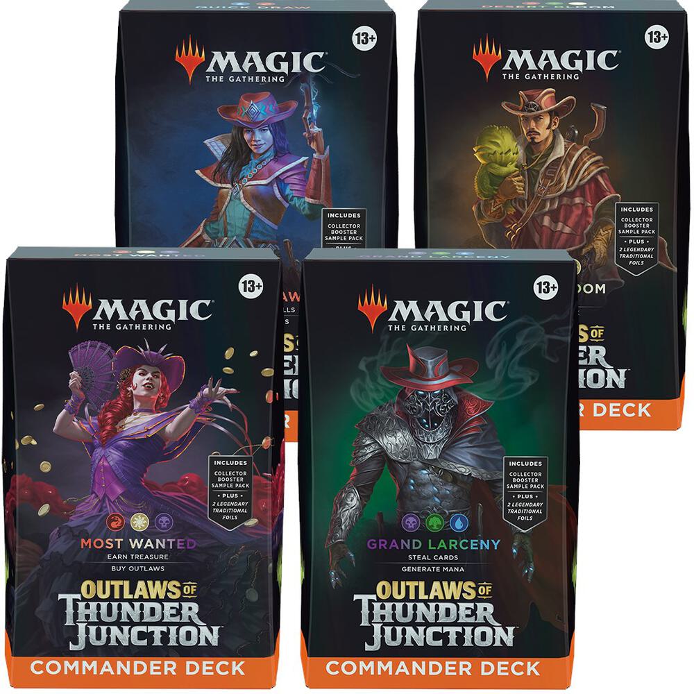 2024 MTG Outlaws of Thunder Junction - Commander Deck Display