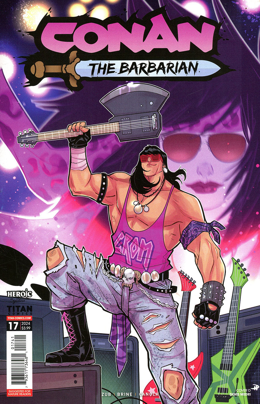 Conan the Barbarian #17 Cover D Medri (Mature)