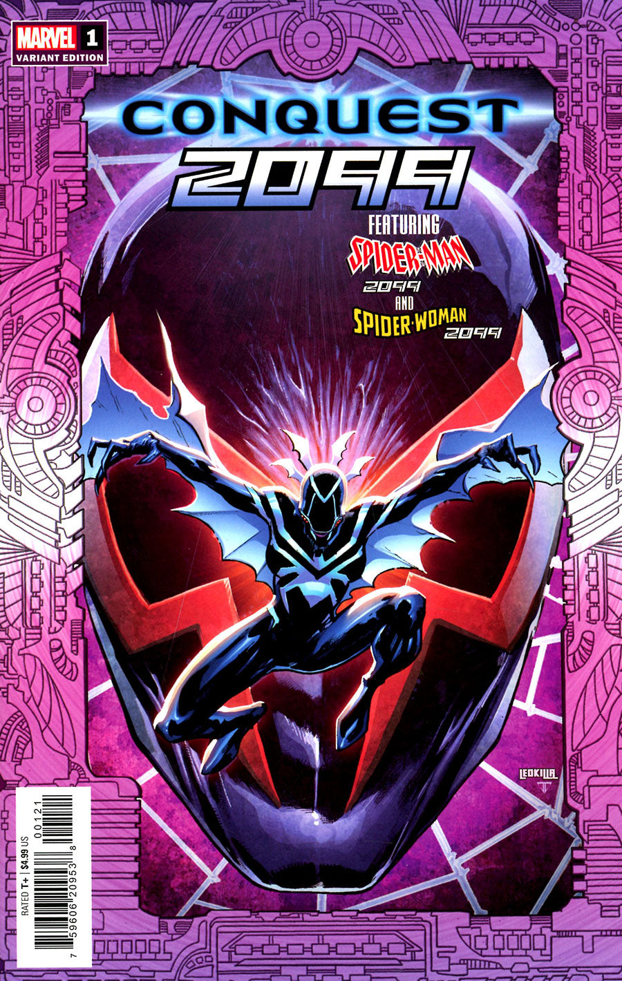 Conquest 2099 #1 (Of 5) Ken Lashley Frame Variant