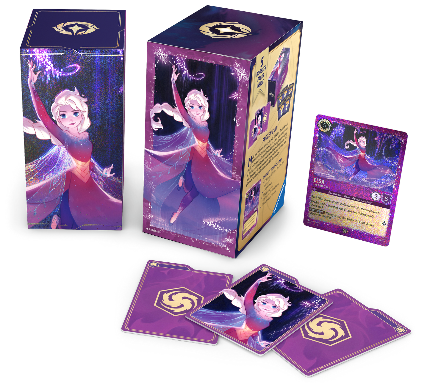 2025 Disney Lorcana Fabled Elsa Gift Set